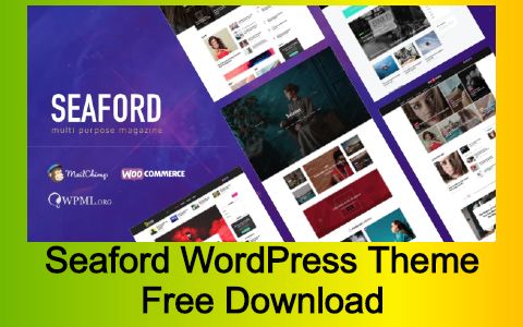 Seaford Multi-Purpose Magazine WordPress Theme Free Download