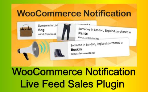 WooCommerce Notification | Live Feed Sales Plugin Free Download