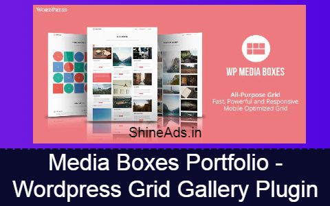 Media Boxes Portfolio - WordPress Grid Gallery Plugin Free Download