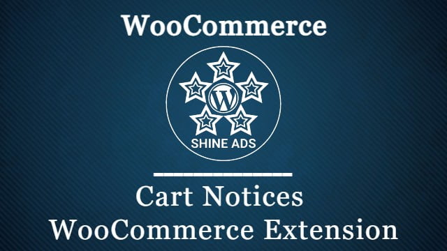 Cart Notices WooCommerce Extension
