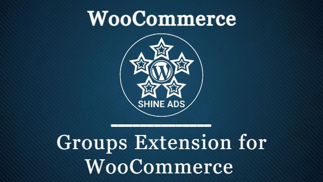 Groups Extension for WooCommerce
