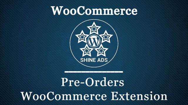 Pre-Orders WooCommerce Extension
