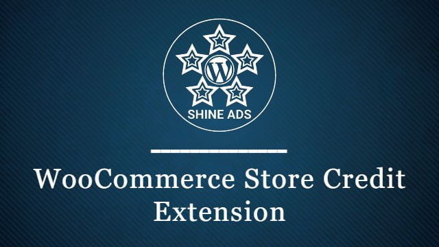 WooCommerce Store Credit Extension