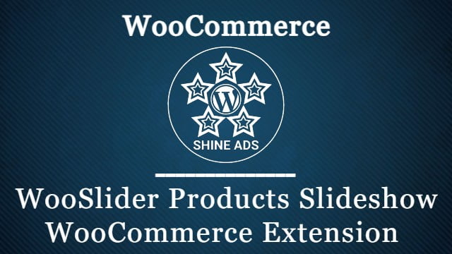 WooSlider Products Slideshow WooCommerce Extension