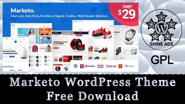 Marketo WordPress Theme Free Download