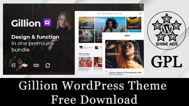 Gillion WordPress Theme Free Download
