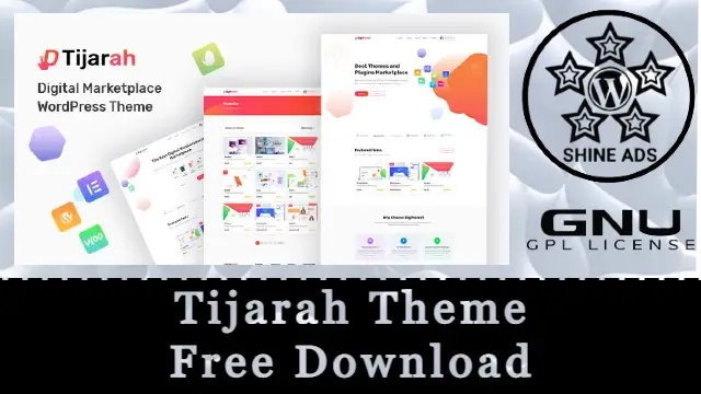 Tijarah Theme Free Download