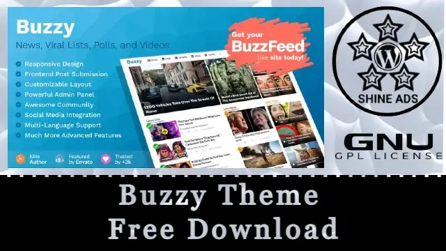 Buzzy Theme Free Download