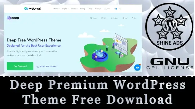 Deep Premium WordPress Theme Free Download