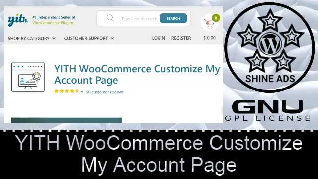 YITH WooCommerce Customize My Account Page Free Download