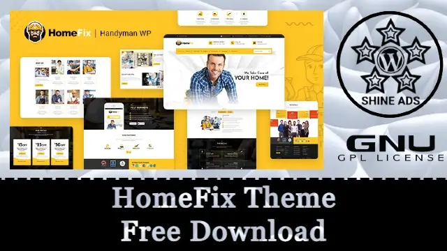 HomeFix Theme Free Download