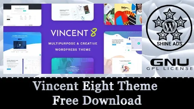 Vincent Eight Theme Free Download