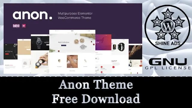 Anon Theme Free Download