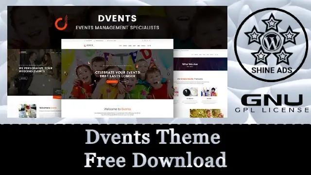 Dvents Theme Free Download