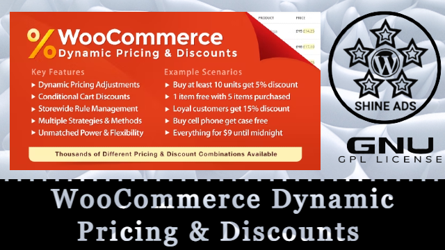 WooCommerce Dynamic Pricing & Discounts Free Download