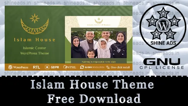 Islam House Theme Free Download