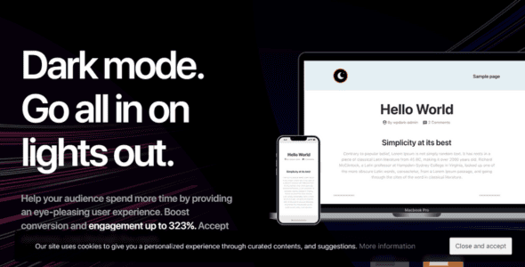WP Dark Mode Ultimate Plugin Free Download