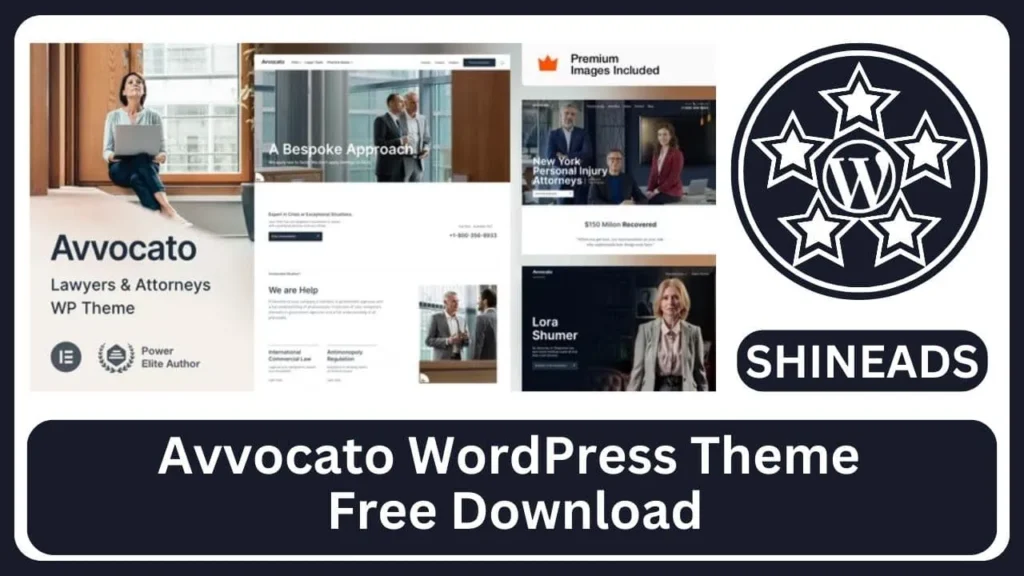 Avvocato WordPress Theme Free Download