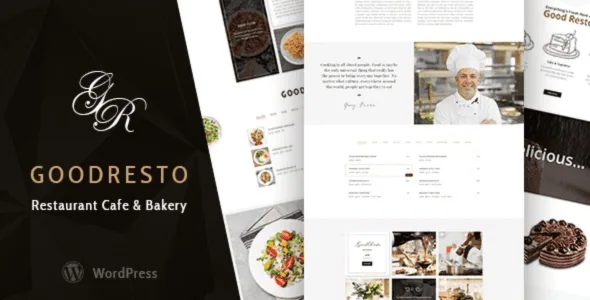 GoodResto - Restaurant WordPress Theme Free Download