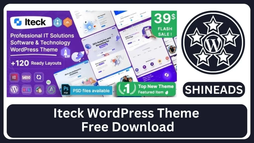 Iteck WordPress Theme Free Download