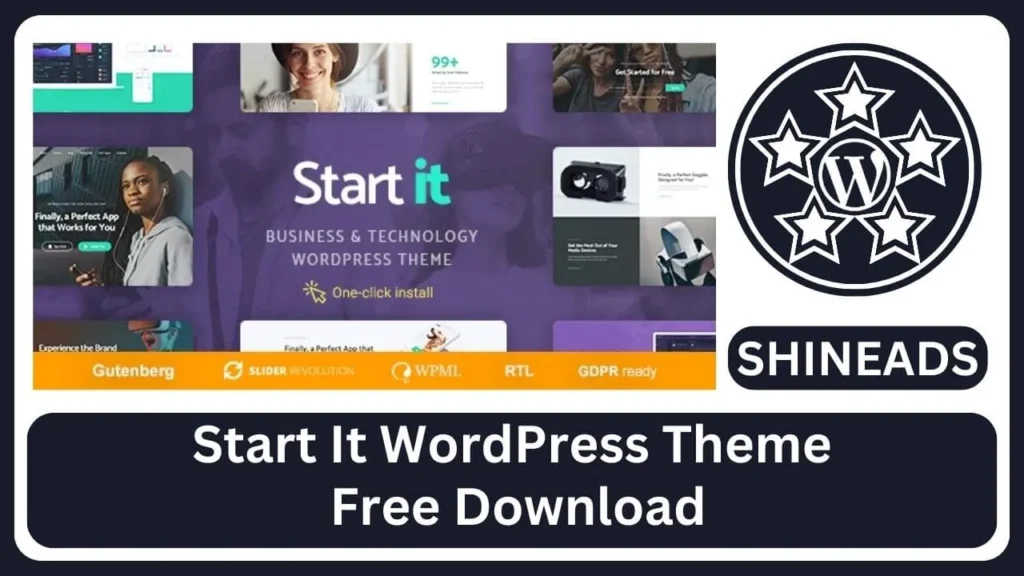 Start It WordPress Theme Free Download