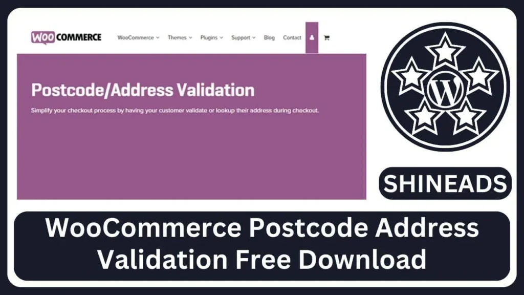WooCommerce Postcode Address Validation Free Download