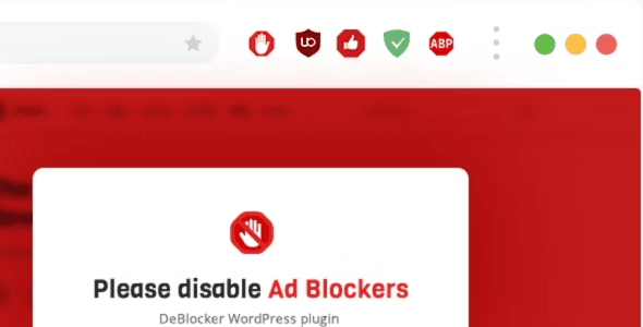 DeBlocker WP Plugin Free Download