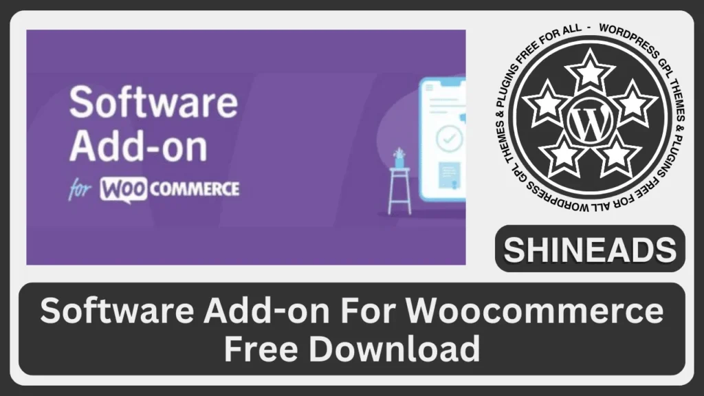 Software Add-on For Woocommerce Free Download
