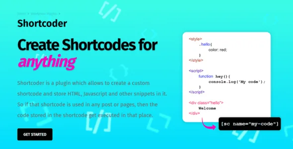 Shortcoder Pro Plugin Free Download