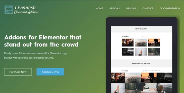 Free Download Livemesh Addons for Elementor Plugin