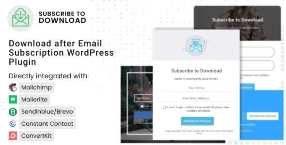 Subscribe to Download Plugin Free Download