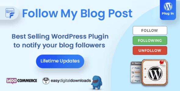 Follow My Blog Post WordPress Plugin Free Download
