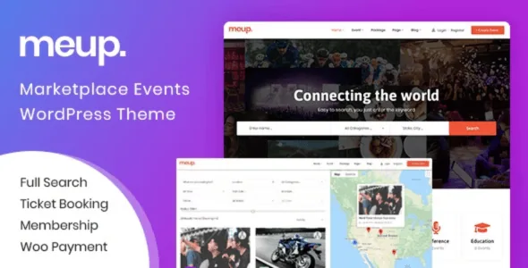 Free Download Meup WordPress Theme