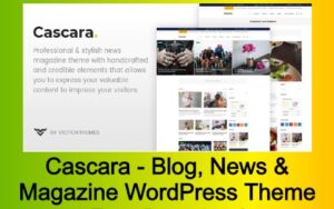 Cascara - Blog, News & Magazine WordPress Theme Free Download