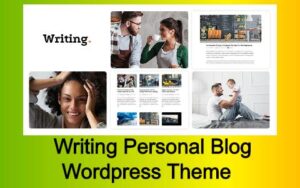 Writing - Personal Blog Wordpress Theme Free Download
