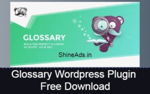 Glossary Wordpress Plugin Free Download