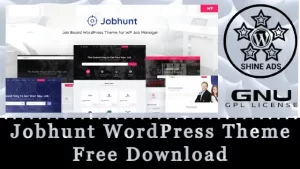 Jobhunt WordPress Theme Free Download