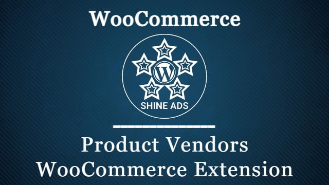 Product Vendors WooCommerce Extension