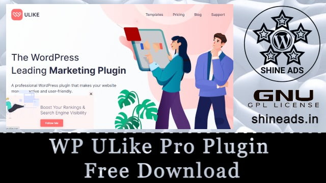 WP ULike Pro Plugin Free Download