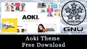 Aoki Theme Free Download