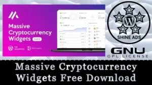 Massive Cryptocurrency Widgets Free Download