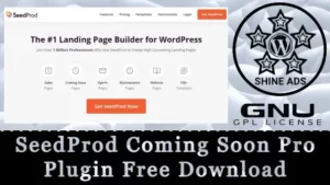 SeedProd Coming Soon Pro Plugin Free Download