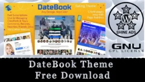 DateBook Theme Free Download