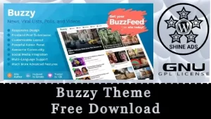 Buzzy Theme Free Download
