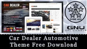 Car Dealer Automotive Theme Free Download