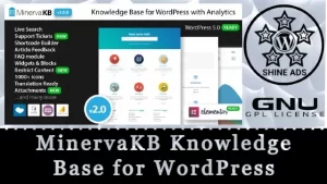 MinervaKB Knowledge Base for WordPress with Analytics Free Download