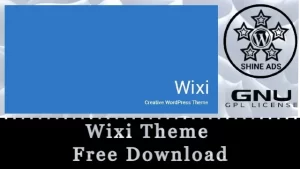 Wixi Theme Free Download