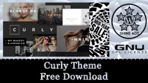 Curly Theme Free Download