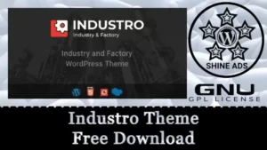 Industro Theme Free Download