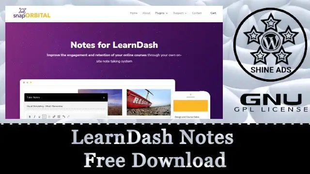 LearnDash Notes Free Download